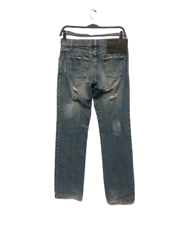 DOLCE&GABBANA Straight Pants 38 Cotton BLU  Online