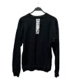 CHRISTOPHER SHANNON Sweatshirt S Cotton BLK CONSTANT STRESS on Sale