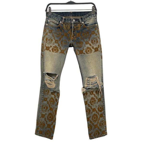 UNDERCOVER Straight Pants 1 Graphic Denim IDG  Online Hot Sale