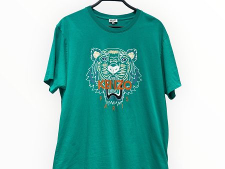 KENZO T-Shirt XL Cotton GRN  For Discount