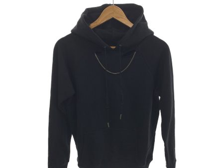 #SAINT LAURENT Hoodie S BLK Cotton For Sale