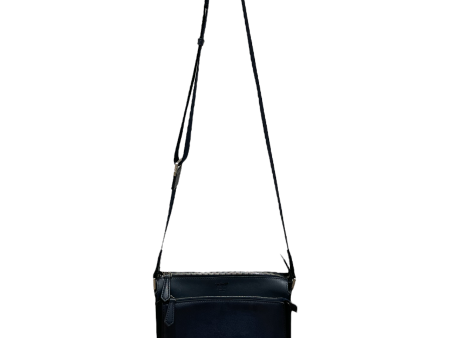 FENDI Cross Body Bag Leather NVY Hot on Sale