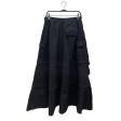 BALENCIAGA Long Skirt 36 Cotton BLK CONVERTIBLE RIPSTOP SKIRT Supply