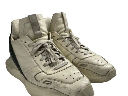 Rick Owens Low-Sneakers EU 42 Leather CRM GETH RUNNER Online Hot Sale