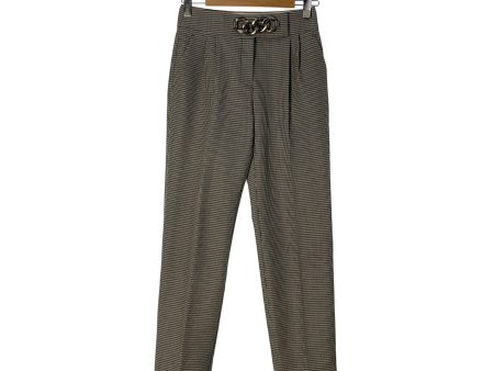 Alexander Wang Bottoms Multicolor Wool Houndstooth Check  Fashion