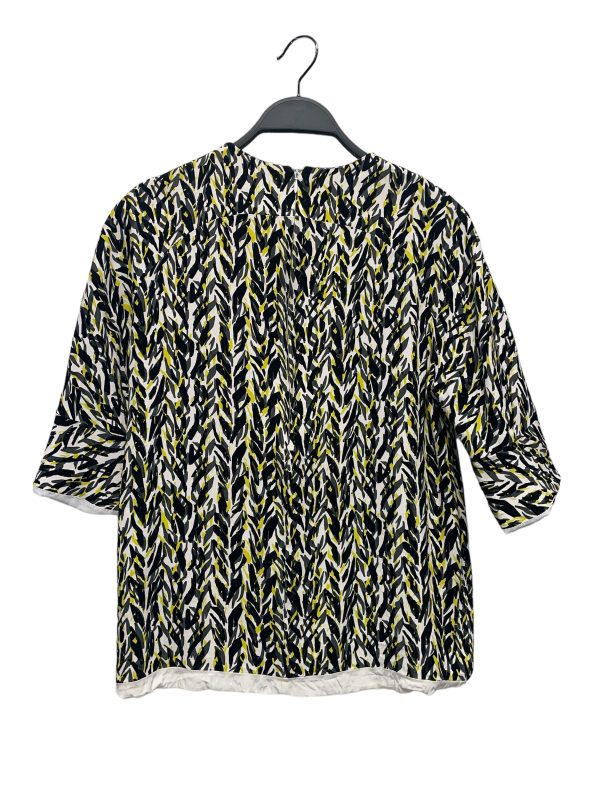 BALENCIAGA SS Blouse 36 All Over Print Acrylic YEL  For Discount