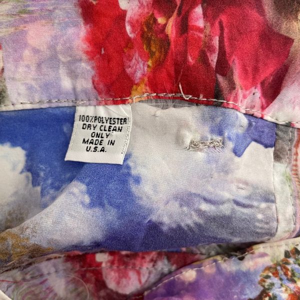 GAUNTLETT CHENG Skinny Pants 25 All Over Print Polyester MLT Jared Madere Favorite Dutchess Cheap