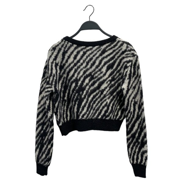 CELINE Sweater S Animal Pattern Mohair MLT Runway by Hedi Slimane Online now