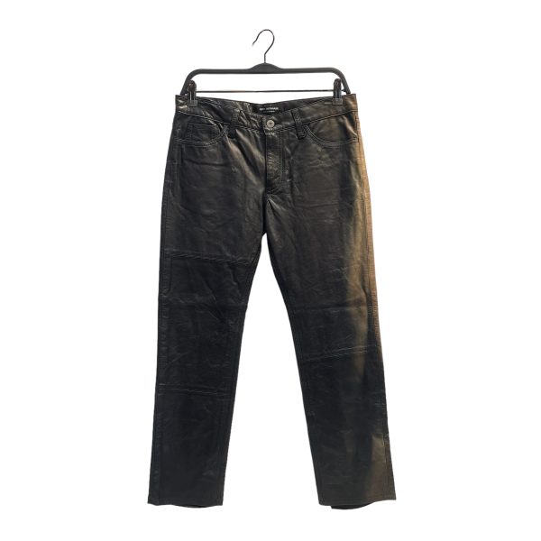 JUNYA WATANABE COMME des GARCONS Straight Pants M Leather BLK FADED LEATHER Online