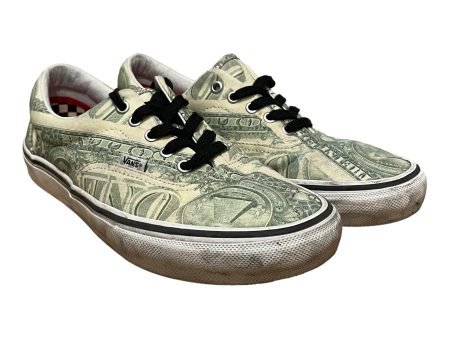 Supreme Low-Sneakers US 10.5 Polyester GRN DOLLAR VANS Supply