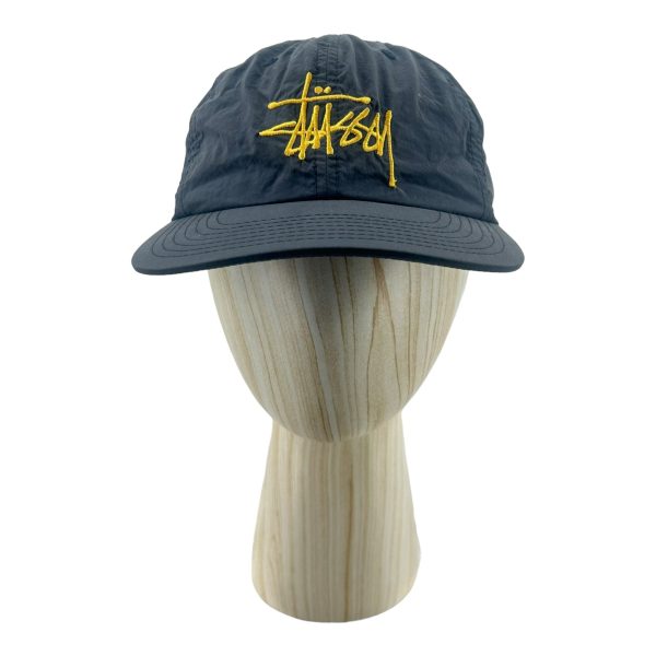 STUSSY Cap Blue Nylon Discount