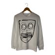 COMME des GARCONS SHIRT Sweatshirt S White Cotton Graphic S27104 Online Hot Sale