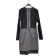 Acne Studios LS Dress 38 Cotton GRY  Online Sale