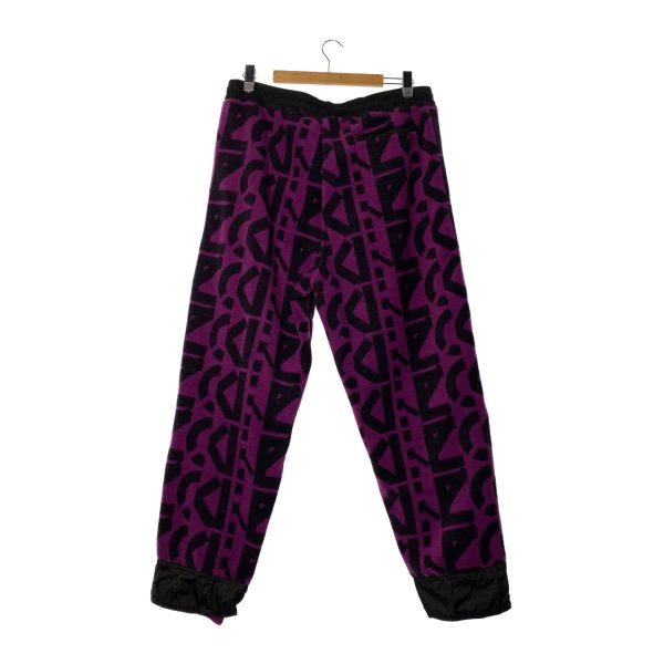 KENZO Sweatpants XXL Purple Polyester All Over Print FB65PA7544MR For Cheap