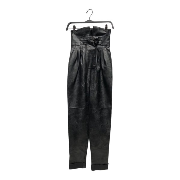 Maison Margiela Skinny Pants 36 Leather BLK  For Cheap