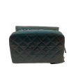 CHANEL Hand Bag Leather BLU MINI SQUARE TURQ on Sale