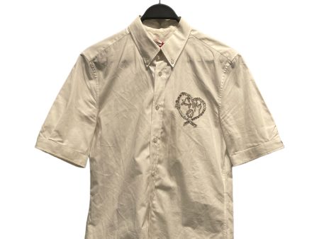 Alexander McQueen Shirt 15 Cotton WHT  Online