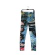 COMME des GARCONS HOMME PLUS Skinny Pants S All Over Print Polyester MLT leggings  For Sale