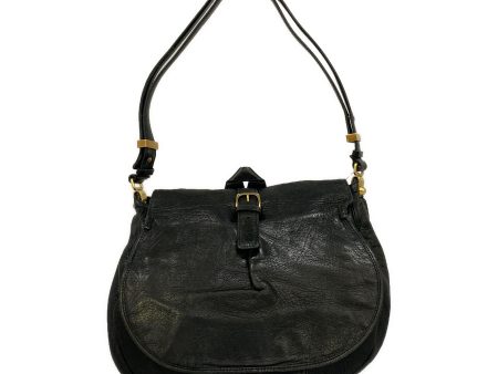 #Chloe Cross Body Bag BLK Leather Plain Hot on Sale