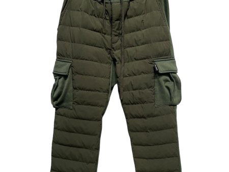 INED HOMME Cargo Pants L Cotton GRN  on Sale