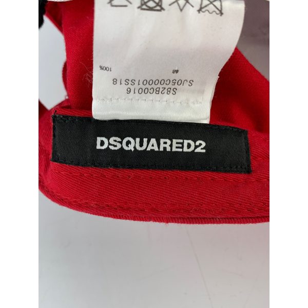 DSQUARED2 Cap FREE RED Cotton Fashion