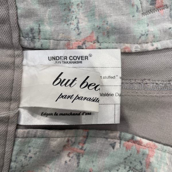 UNDERCOVER   Bottoms L Plain Cotton GRY  W [Designers] Design BUT BEAUTIFUL Fashion