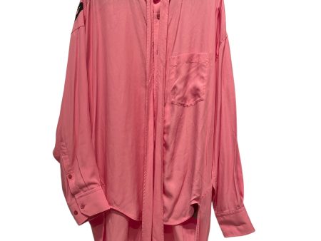 BALENCIAGA Blouse 34 Silk PNK  Online Sale