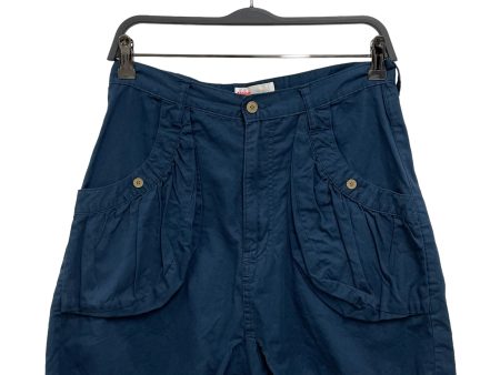 Ne-net Shorts 2 Cotton NVY ZIPPER MOUTH For Sale