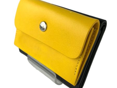 STANDARD SUPPLY Trifold Wallet YEL Leather Online Hot Sale