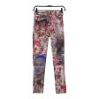 GAUNTLETT CHENG Skinny Pants 25 All Over Print Polyester MLT Jared Madere Favorite Dutchess Cheap