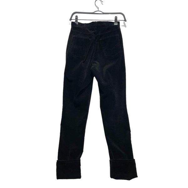 JIL SANDER Straight Pants 34 Cotton BLK  Fashion