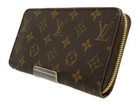 LOUIS VUITTON Long Wallet BRW PVC Zippy Wallet Monogram M60017 Discount