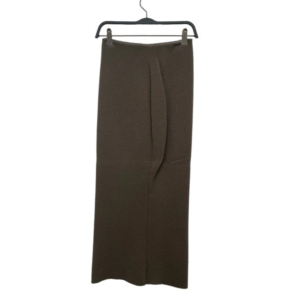 Haider Ackermann Long Skirt 33 Wool KHK  Discount