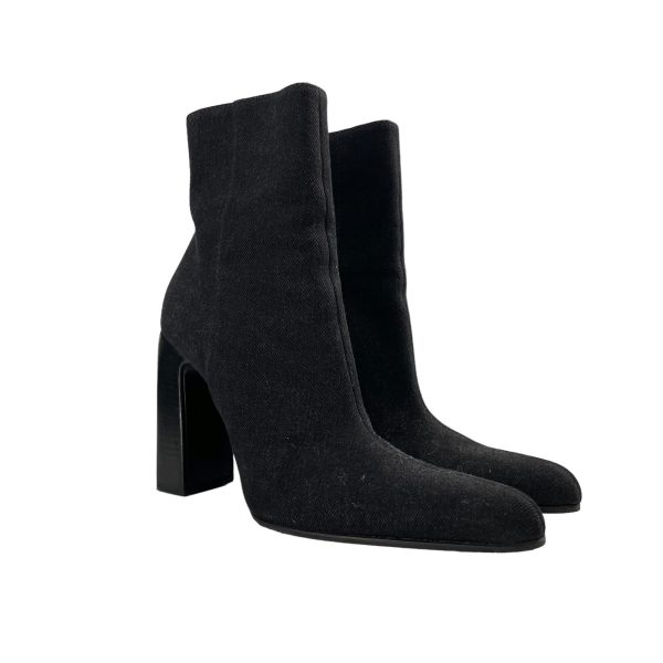 BALENCIAGA Boots EU 39 Cotton BLK  Cheap