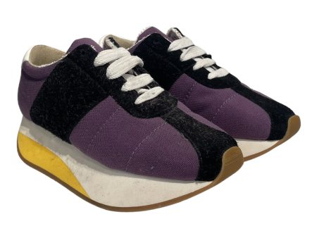 MARNI   Low-Sneakers EU 36 Border Polyester PPL  W [Designers] Design  Hot on Sale