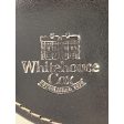 White house Cox Trifold Wallet BLK Leather Plain Online now