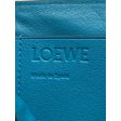 LOEWE Trifold Wallet Blue  For Cheap