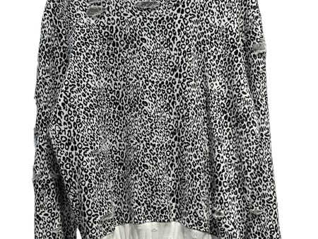 AMIRI Sweater S Animal Pattern Cotton WHT ANIMAL PRINT CREW NECK Online Sale