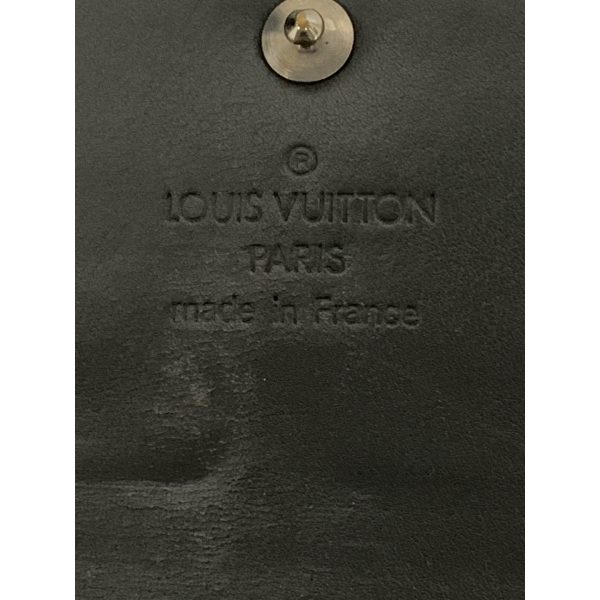 #LOUIS VUITTON POCHETTE PORTE MONNAIE CREDIT_MONOGRAM MAT Long Wallet BLK Leather M65172 Online Hot Sale