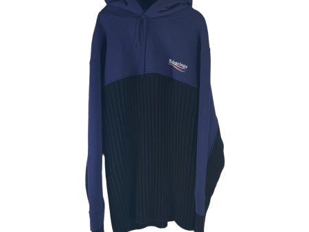 BALENCIAGA Hoodie L Cotton PPL half knit on Sale