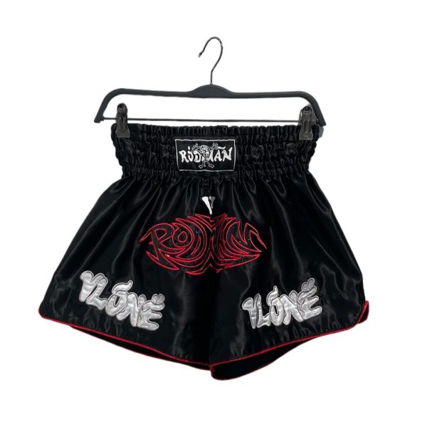 VLONE Shorts M All Over Print Cotton BLK  Discount