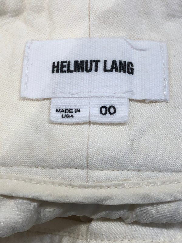 Helmut Lang Bottoms 00 Cotton CRM Cheap