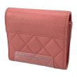 CHANEL Trifold Wallet Pink Leather  Online Hot Sale