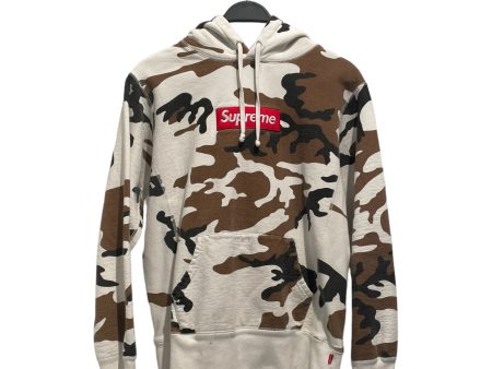 Supreme Hoodie S Camouflage Cotton BRW BROWN CAMO BOX LOGO Cheap