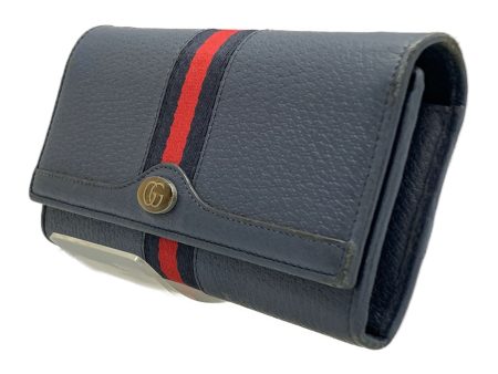 GUCCI Long Wallet NVY PVC Online