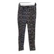 ISABEL MARANT Skinny Pants 38 All Over Print Cotton BLU all over print pants on Sale