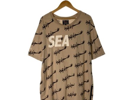 WIND AND SEA T-Shirt 5 CRM Cotton  Online now