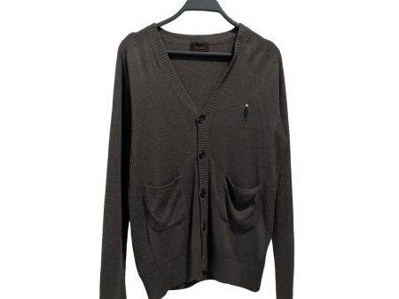 TETE HOMME Cardigan 5 Cotton BRW MILITARY MAN EMROIDERY on Sale