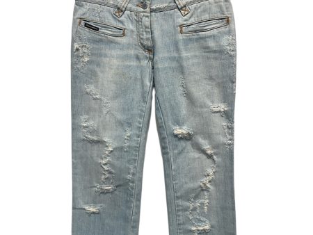 DOLCE&GABBANA Bottoms 36 Denim BLU  Sale