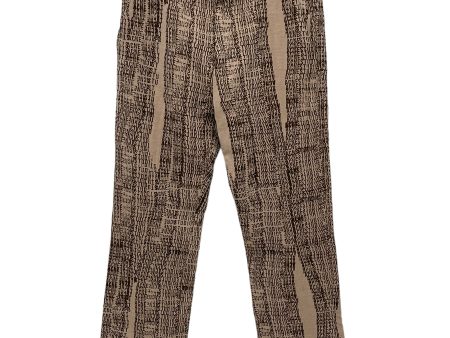 Acne Studios   Straight Pants 44 Cotton BEG  All Over Print   Online